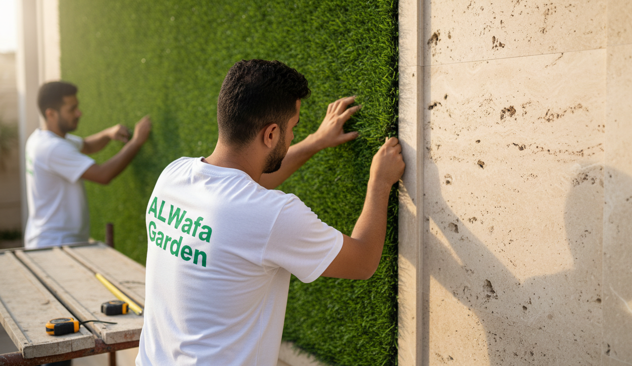 مزايا استخدام العشب الجداري