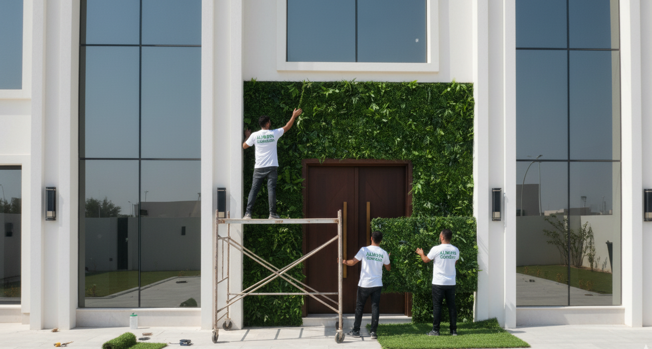 أنواع العشب الجداري