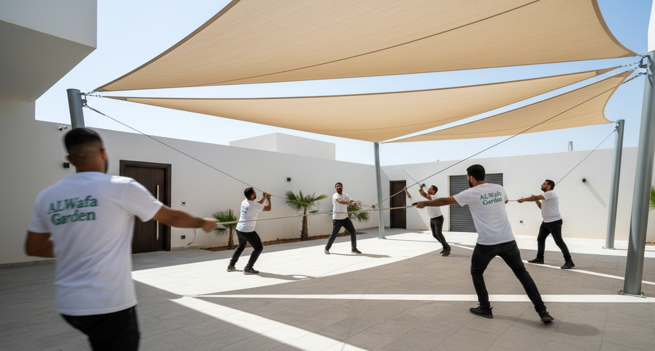 مزايا استخدام المظلات والسواتر