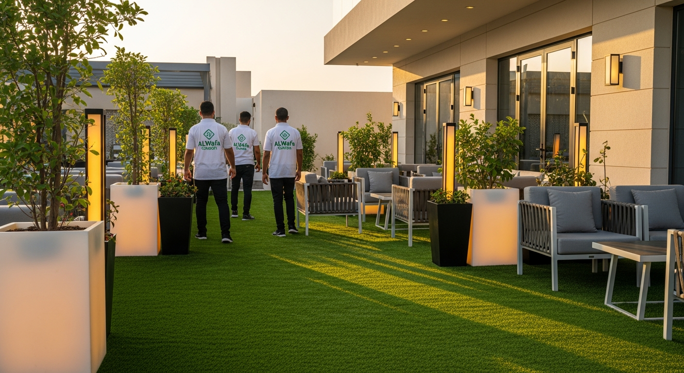 أهمية العشب الصناعي