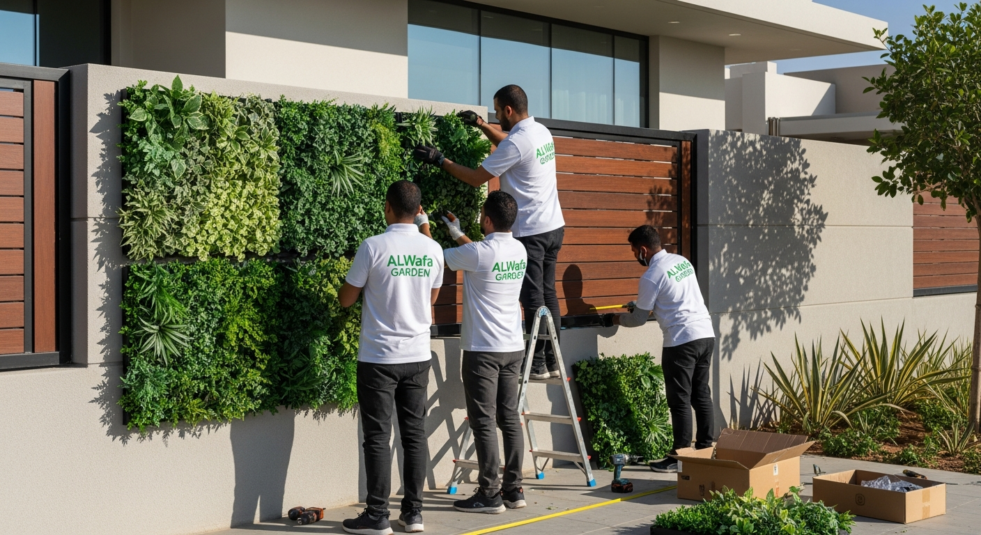أفضل شركة تركيب عشب جداري بالرياض