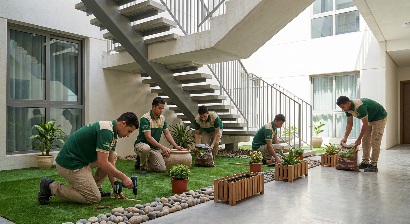 تصميم وتنفيذ تحت الدرج بتشطيب احترافي