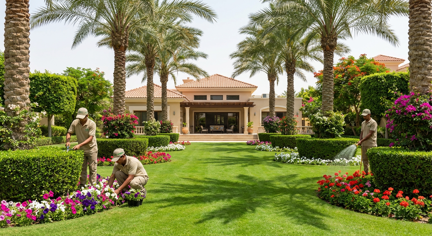 تنسيق حدائق في الرياض