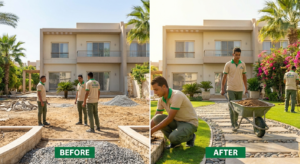 تنسيق حدائق منزلية بالرياض بتصميم احترافي