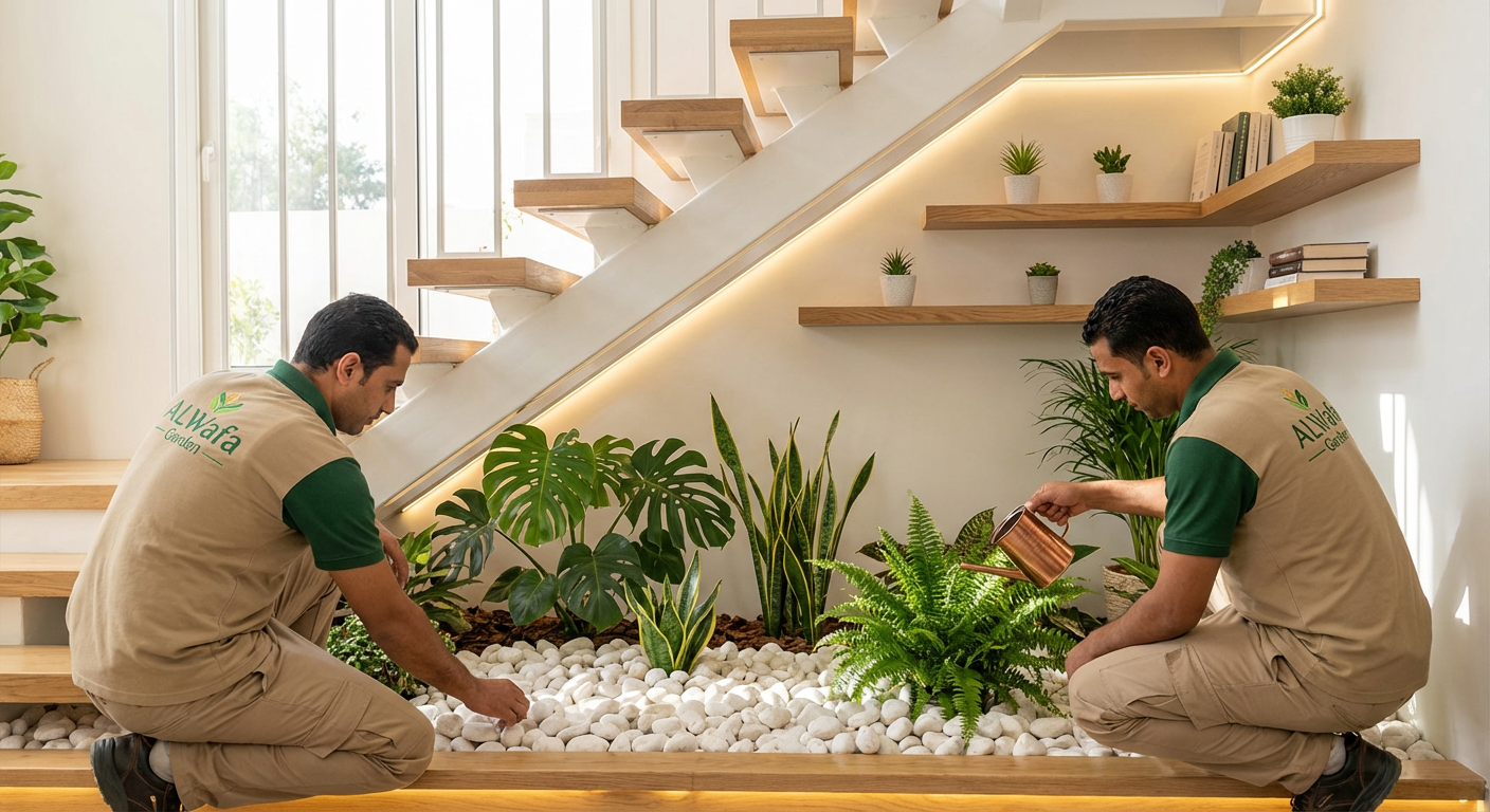 تنفيذ أعمال تحت الدرج بجودة عالية